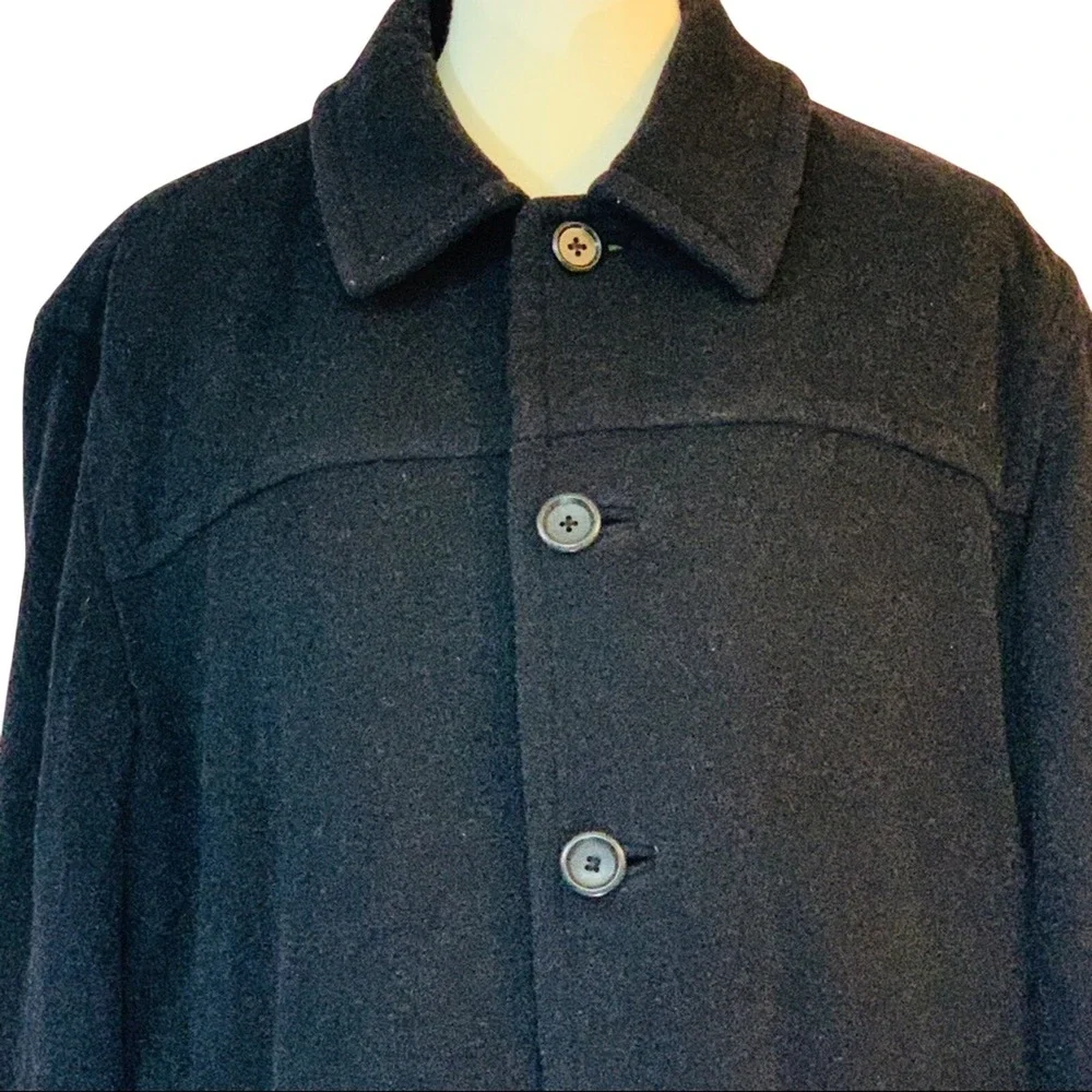Vintage J. Crew Thinsulate Wool Peacoat Made in Macau Nautical Classic Preppy